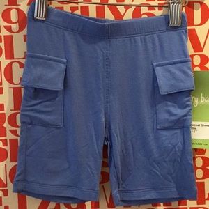 Silkberry Baby Bamboo Cargo Pocket Shorts, NEW WITH TAGS